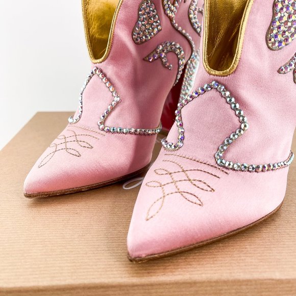 ❤️SOLD❤️Christian Louboutin Embellished Lassodita - Picture 5 of 11